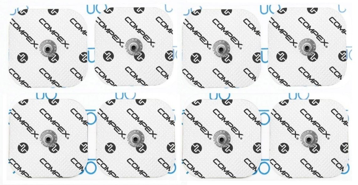 Compex Performance 5x5 cm Snaps Çıtçıtlı Elektrot 8 Adet