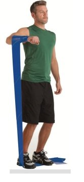 Theraband Mavi Egzersiz Bandı Pilates Lastiği 5.5 Metre