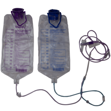 Enteral İletim Pompası Seti - Mama Torbası İkili Mama Torbası