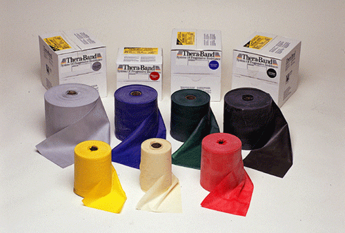 Theraband Kırmızı Egzersiz Bandı 45 mt