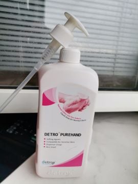 Detro Purehand Normal Ciltler İçin Sıvı Sabun 1L Paraben İçermez
