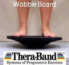 TheraBand Wobble Board Her Yöne Denge Tahtası - Thera-Band Wobble Board Stability  Denge Bordu