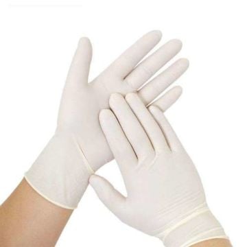 Mumu Latex Pudrasız Muayene Eldiveni Kutuda 100 adet
