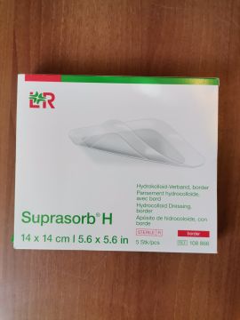 108866 Suprasorb H Border 14x14 cm Hidrokolloid Yapışkanlı Yara Örtüsü