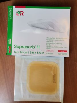 108866 Suprasorb H Border 14x14 cm Hidrokolloid Yapışkanlı Yara Örtüsü