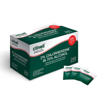 Clinell Dezenfektan Mendil Klorhexidin Alkol Wipes