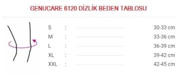 Genucare Basic Elastik Neopren Kapalı Dizlik