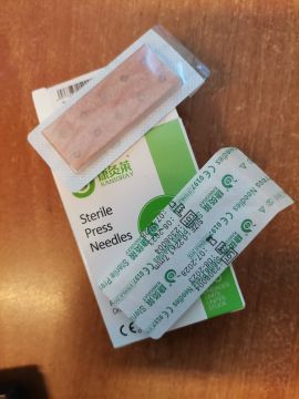 Kalıcı Kulak İğnesi Press Needle 100 adet