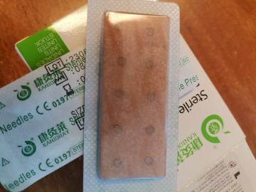 Kanjoray Kalıcı Kulak İğnesi 0.22x1.7 mm Press Needle 100 adet