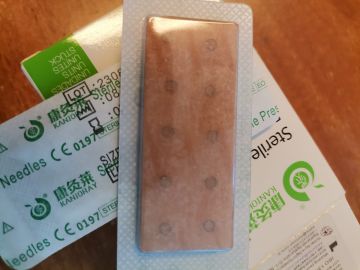 Kalıcı Kulak İğnesi Press Needle 100 adet