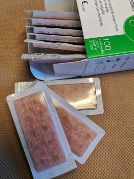 Kalıcı Kulak İğnesi Press Needle 100 adet