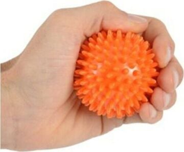 Dikenli Masaj Topu Duyu Kirpi Top Turuncu 6.5 cm