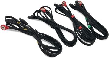 Compex Uyumlu Fit1 Fit3 Sp2 Sp4 Uyumlu Muadil Çıtçıtlı Kablo