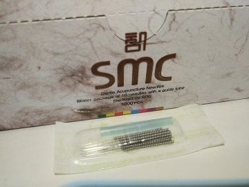 SMC Çelik Akupunktur İğnesi 1000 adet Smc 0,20 x 15 mm