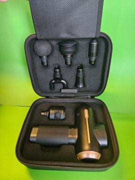 Reagun Pro Max Vibrasyonlu Masaj Aleti 5 Başlıklı, Isıtmalı Soğutmalı