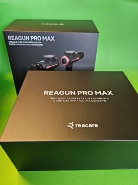 Reagun Pro Max Vibrasyonlu Masaj Aleti 5 Başlıklı, Isıtmalı Soğutmalı