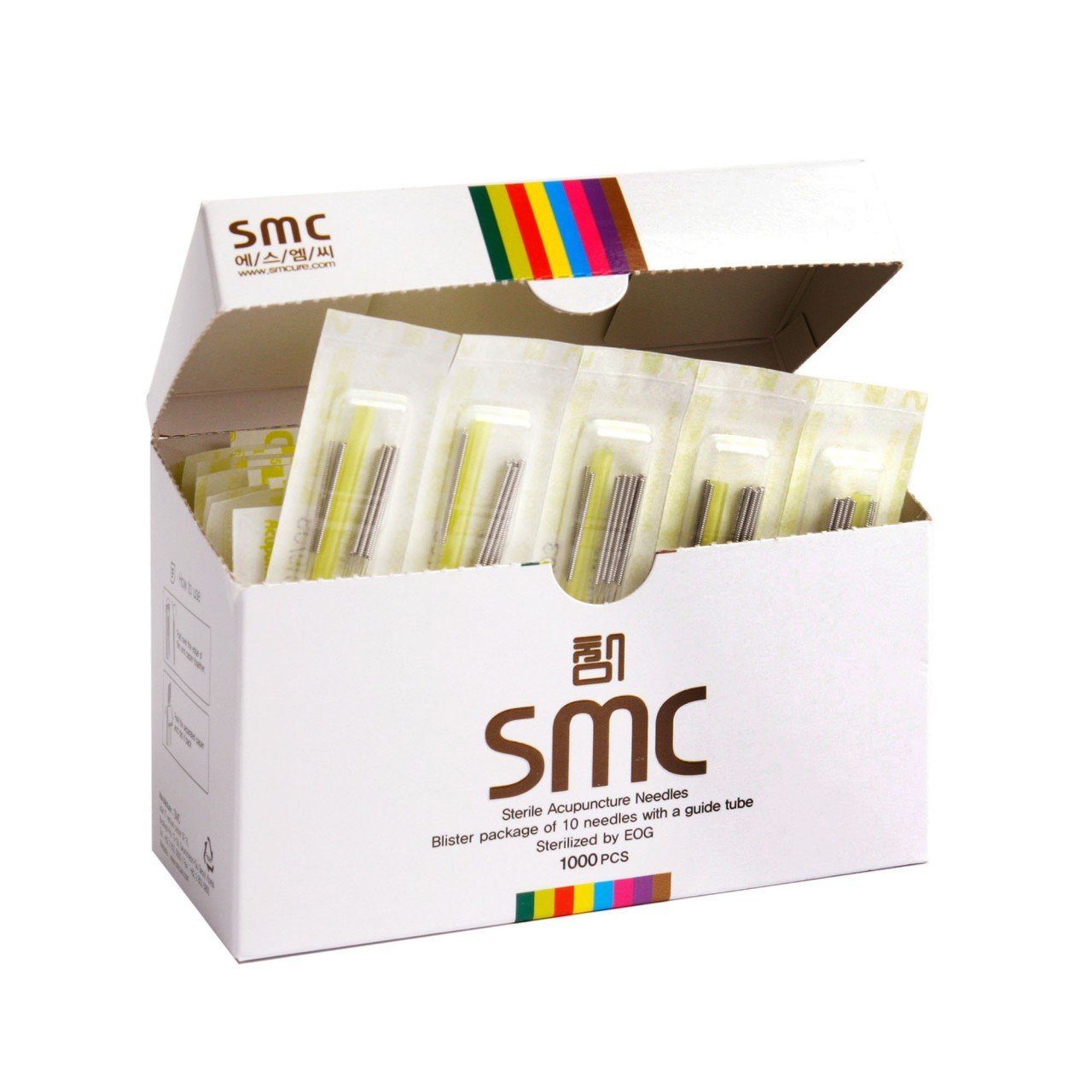 SMC Çelik Akupunktur İğnesi 1000 adet Smc 0,25 x 25 mm