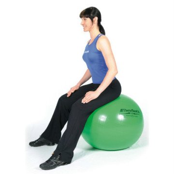 Theraband Pilates Egzersiz Topu 65 cm Yeşil Abs'li
