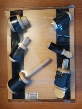 Cırt El Çalışması El Exer Tablası 7 Parça 26 x 36 cm