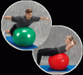 Theraband ABS Egzersiz Pilates Topu 45 cm Sarı