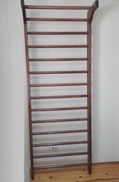 Skolyoz Duvar Barı Gürgen Orta Barlar 90 x 230 cm