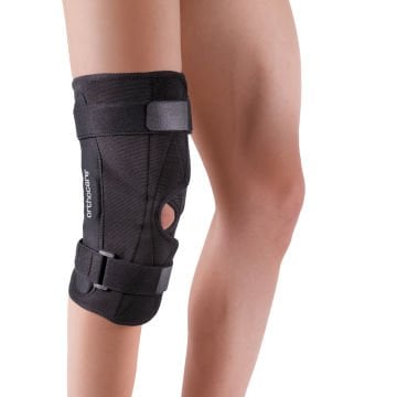 Orthocare 6755 Genucare Air-X Open Dokuma Çelik Eklemli Önden Açık Dizlik