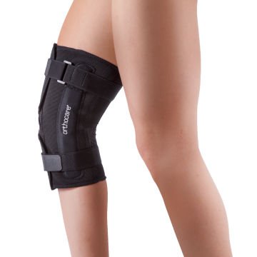 Orthocare 6755 Genucare Air-X Open Dokuma Çelik Eklemli Önden Açık Dizlik