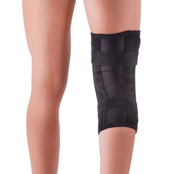 Orthocare 6755 Genucare Air-X Open Dokuma Çelik Eklemli Önden Açık Dizlik