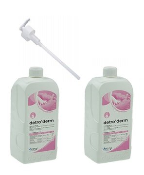 Detroderm El Dezenfektanı Pompalı 2x1L