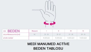 Manumed Active Statik El Bileği Splinti