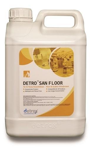 Detro San Floor 5L Konsantre Yer Yüzey Eşya Dezenfektanı