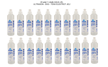 Aqua Ultrason Jeli 20 x 1 Litre