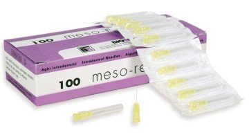 Meso-Relle 30G x 4mm İntradermal Mezoterapi Hipodermik İğne