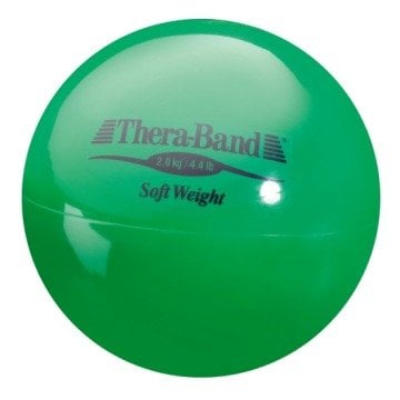 Theraband Yumuşak Ağırlık Topu 2 Kg Yeşil