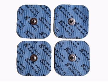 42204 Chattanooga Durastick Plus 5 x 5 cm Compex Cihazları İçin Çıtçıtlı Tens Elektrot Pedi