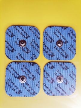 42204 Chattanooga Durastick Plus 5 x 5 cm Compex Cihazları İçin Çıtçıtlı Tens Elektrot Pedi