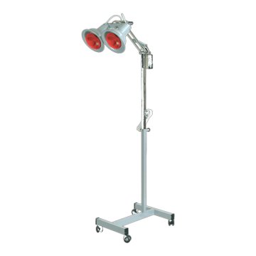 Fizik Tedavi Infrared Lambalı Isıtıcı Standı 2 Bölmeli 2 Lambalı