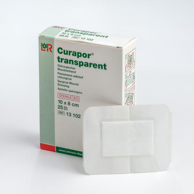 Lohmann Rauscher 13102 Curapor Transparent 10x8cm Emici Pedli Su Geçirmez Yara Örtüsü