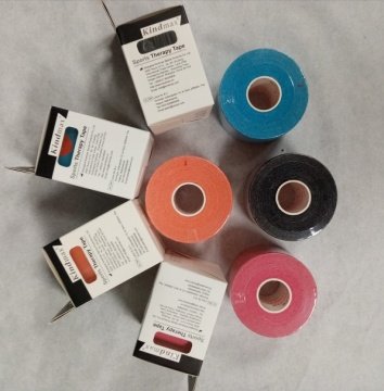 Kindmax Kinesiology Bandı Kinesiotape Ağrı Bandı Turuncu