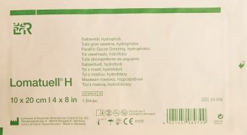 Lomatuell H Parafin Tül File Yara Örtüsü 23316 Lomatuell H 10x20 cm