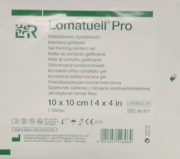 Lomatuell Pro 30871 10x10 cm Parafinli Temas Filesi