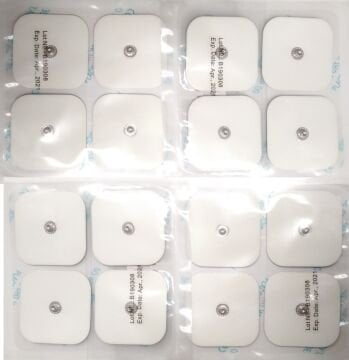 Tens Elektrod Pedi Çıtçıtlı 5x5 cm Pakette 4 Adet 4 adet % 10 iskontolu