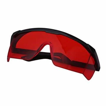 UV - Puva Koruyucu Kırmızı Polikarbonat Gözlük