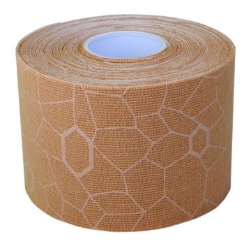 Theraband XactStretch Kinesiology Tape 5CM X 5MT Beige/Beige Print