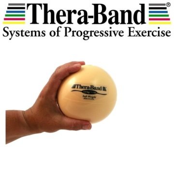 25811 Theraband 0.5 Kg Bej Yumuşak Ağırlık Topu