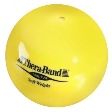 25821 Theraband 1 Kg Sarı Yumuşak Ağırlık Topu