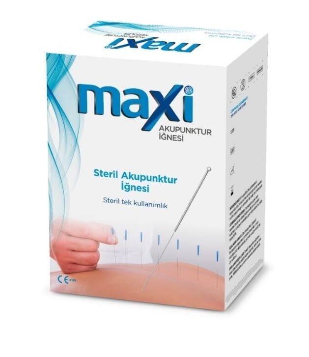 Maxi Çelik Akupunktur İğnesi Kuru İğneleme İğnesi 200lük kutuda