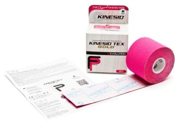 Kinesio Tex Gold 5cm x 5 mt Kinesiotape Kinesiology Ağrı Bandı Pembe