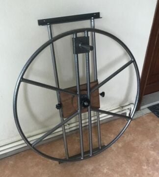 Omuz Çarkı Duvara Monte 85 cm Çaplı, Yükseklik Ayarlı