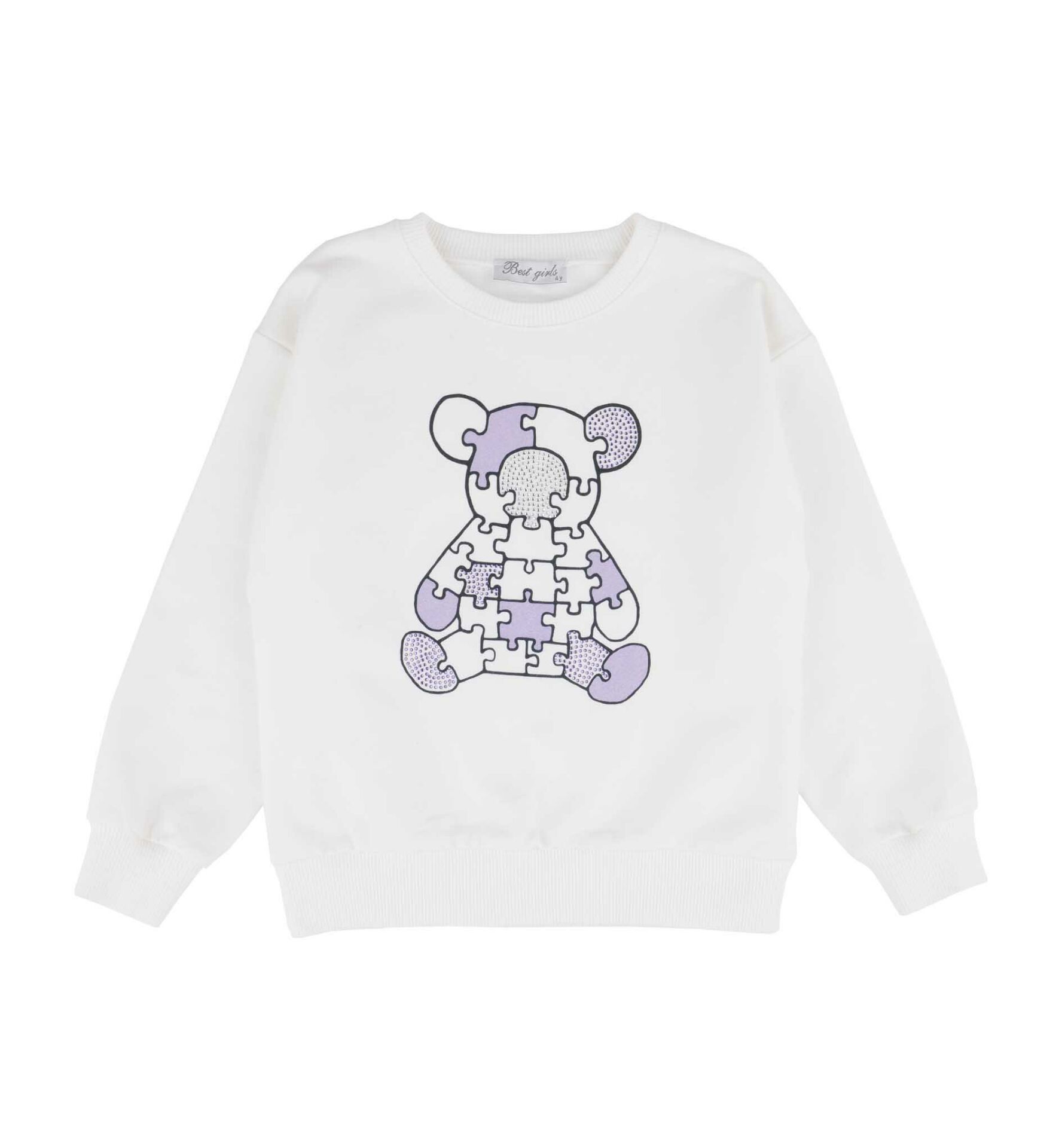 KIZ ÇOCUK BASKILI SWEATSHIRT